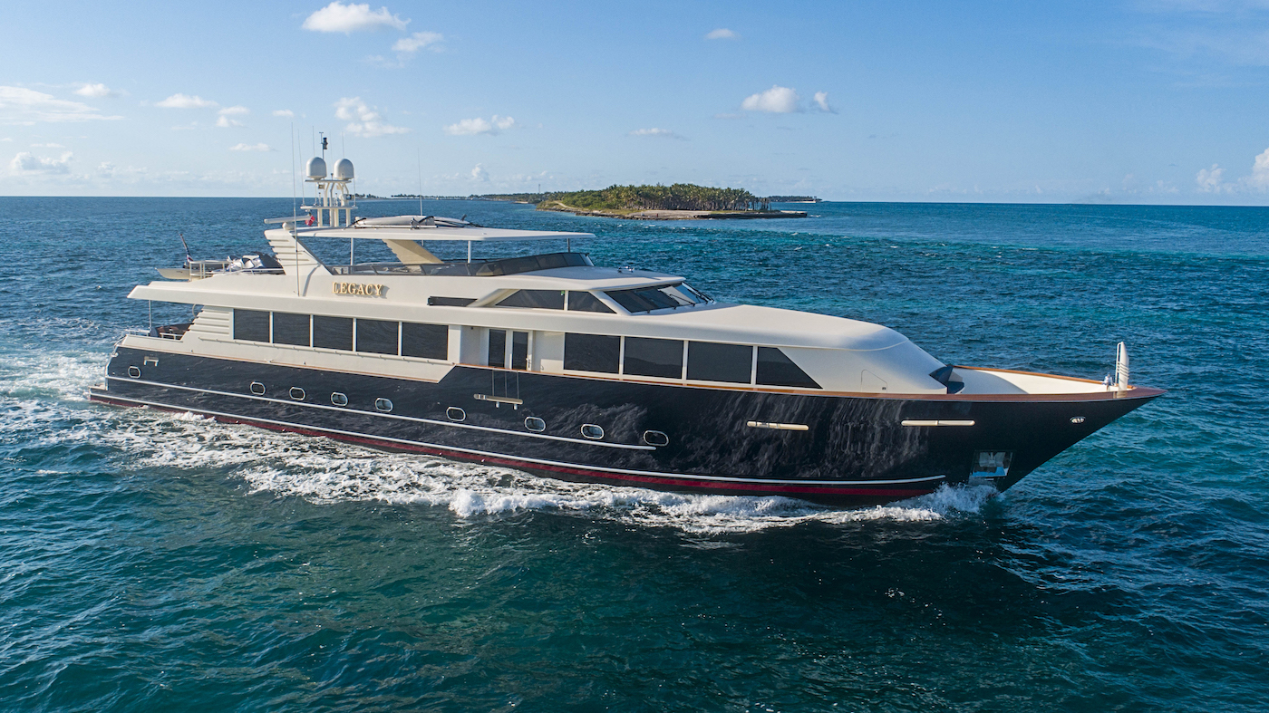 motor yacht legacy for sale